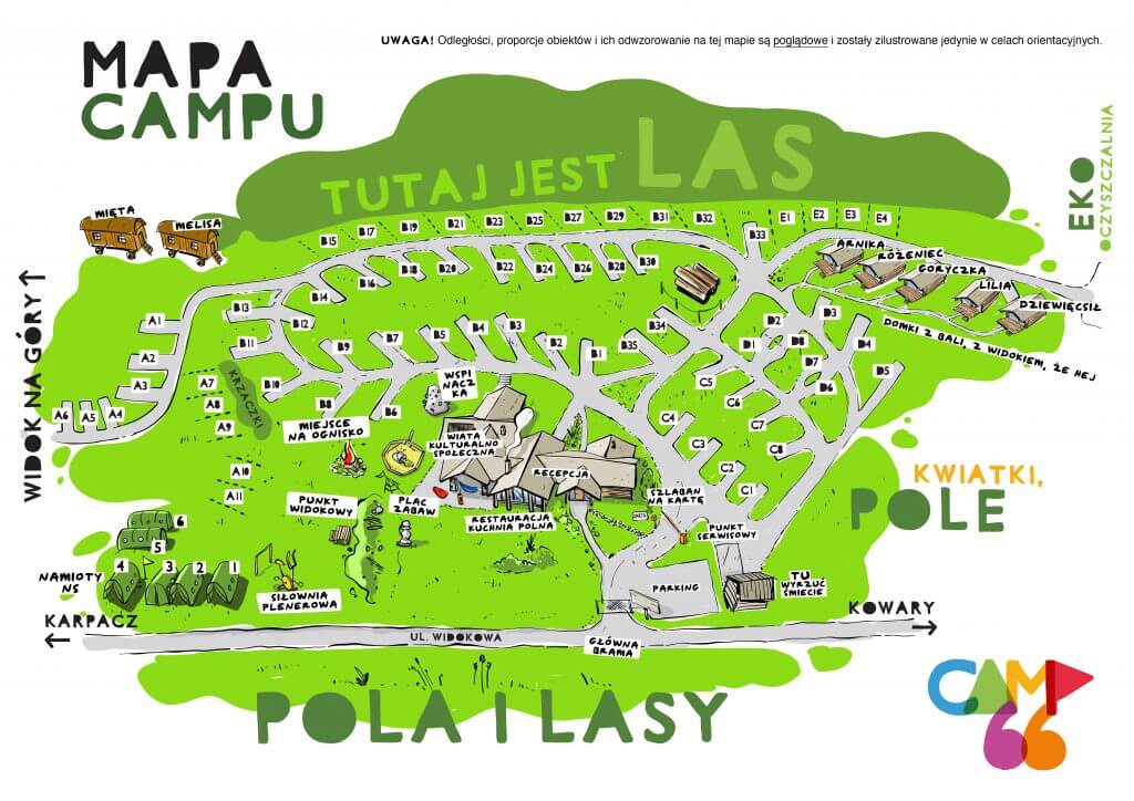 Mapa Camp 66